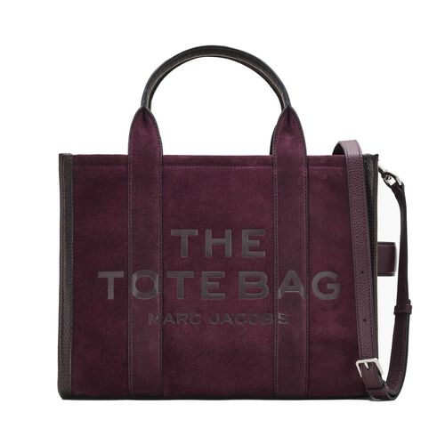 MARC JACOBS The Suede Leather Blocked Medium Tote Bag